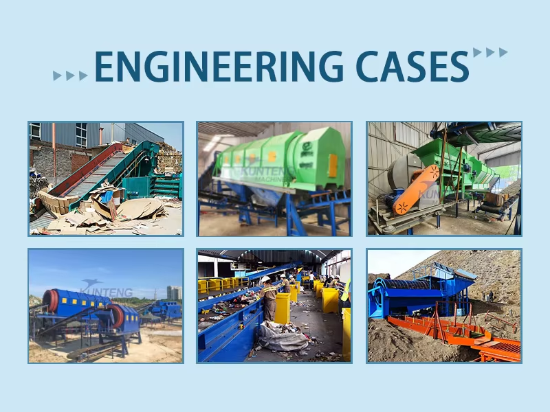 mixed waste sorting equipment case