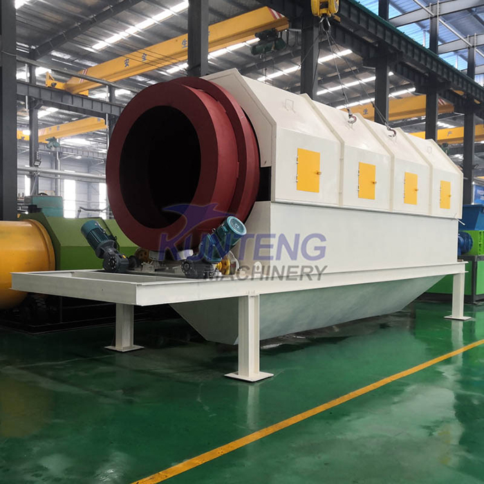 municipal solid waste sorting machine 