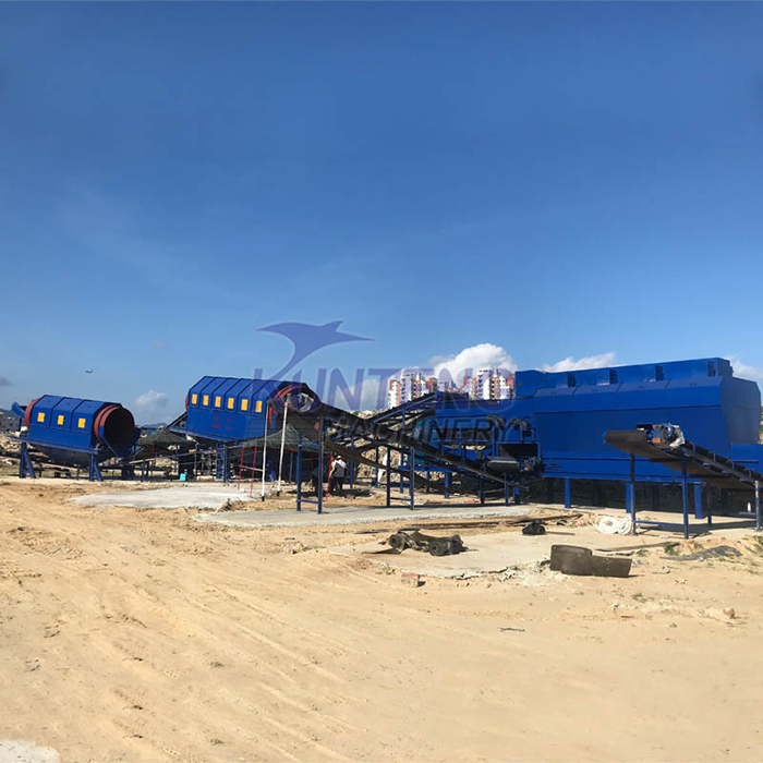 domestic waste disposal machine case site
