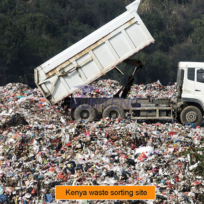 Kenya demolition waste removal machine