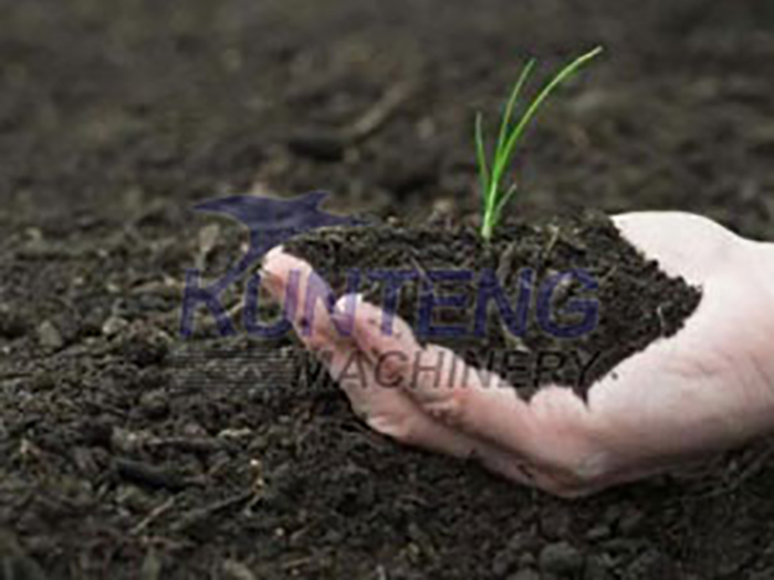 Utilization of organic matter from stale waste sorting machine