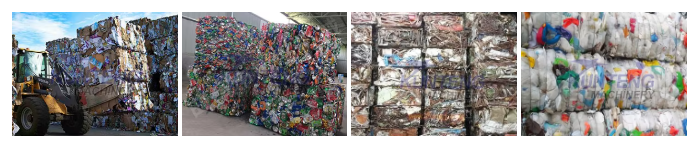 Packing materials after waste winnowing machine