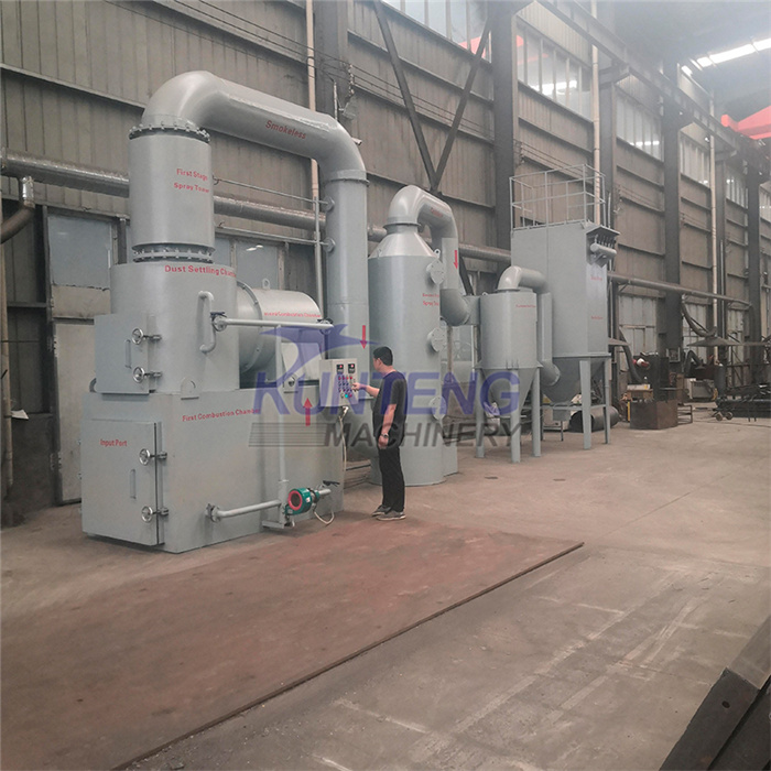 Customer site of waste incinerator