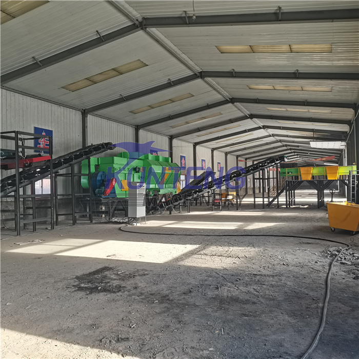 Malaysian mixed waste sorting customer site