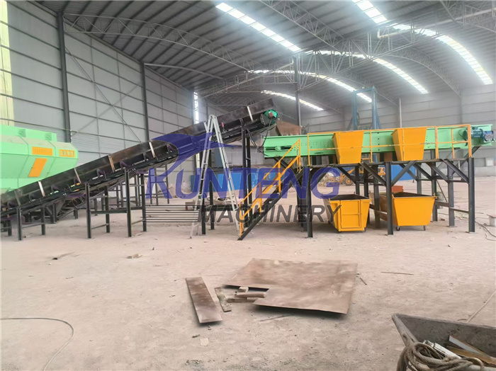 Malaysian mixed waste sorting customer site