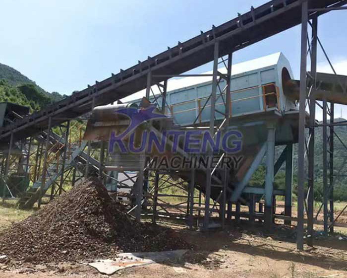Demolition Trash Sorting Machine