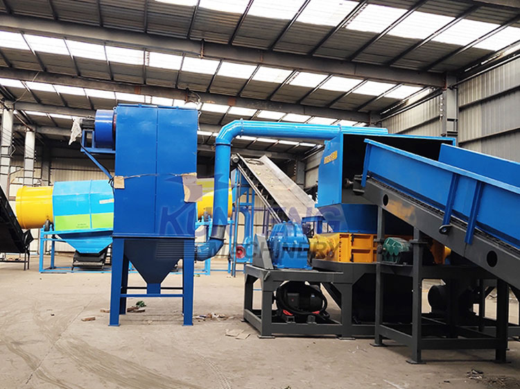 Bulky Waste Shredder Production Line