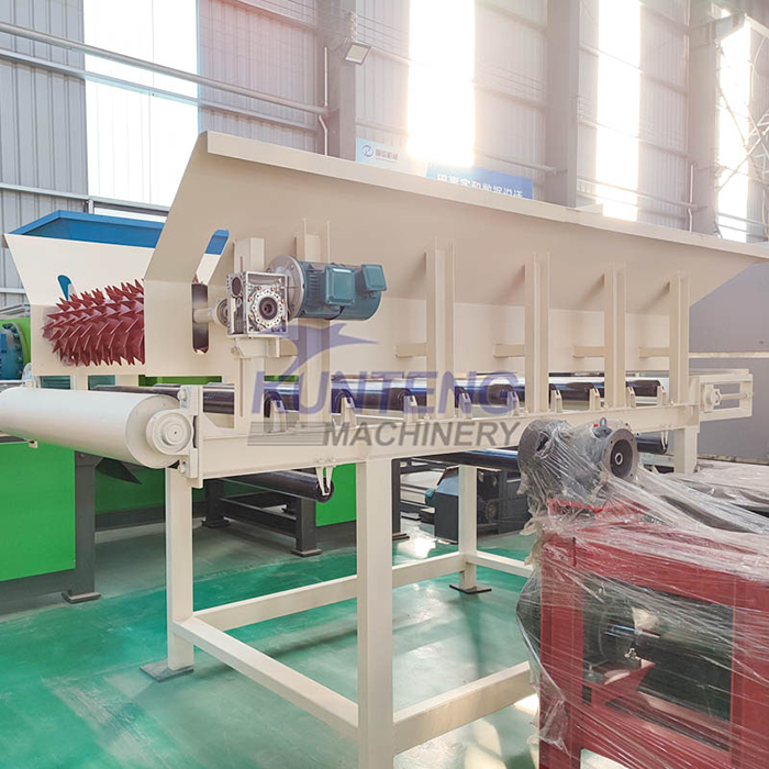 Waste plate feeder